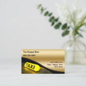 Taxi Cartes de visite Nouveau (Debout devant)