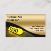 Taxi Cartes de visite Nouveau (Devant)