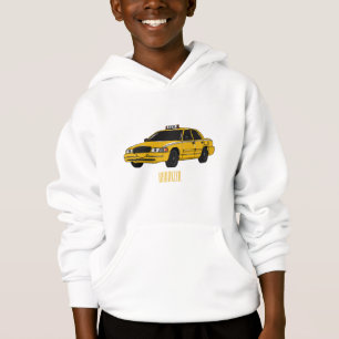 Taxi cartoon illustratie