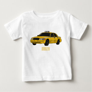 Taxi cartoon illustratie