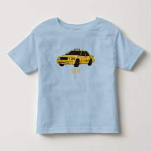 Taxi cartoon illustratie kinder shirts