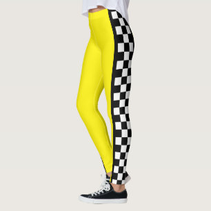 Taxi Check Stripe Patroon Leggings