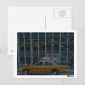 Taxi de NYC - Carte postale (Devant / Derrière)