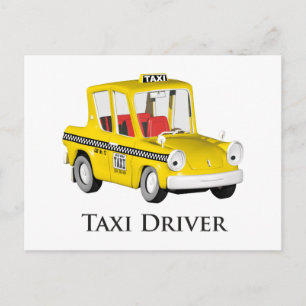 Taxi Driver Briefkaart