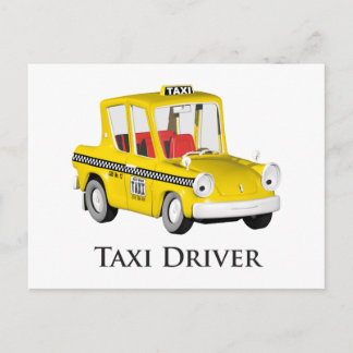 Taxi Driver Briefkaart