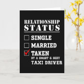 Taxi Driver Kaart (Gele Bloem)