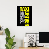 Taxi Driver Poster (Thuiskantoor)