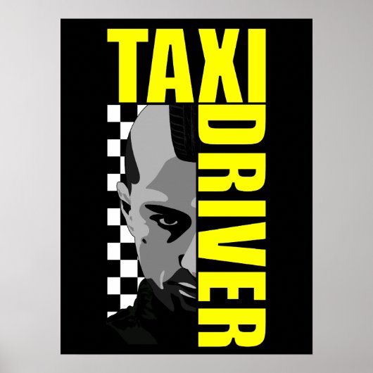 Taxi Driver Poster (Voorkant)
