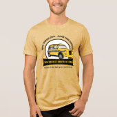 Taxi Driver Tri-Blend Shirt (Voorkant)