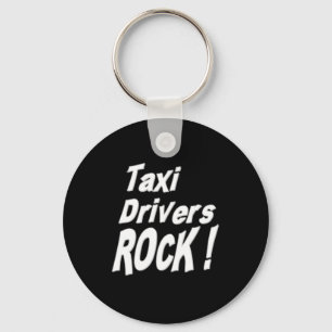 Taxi Drivers Rock! Button Sleutelhanger