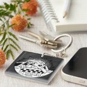 Taxi Girl Sleutelhanger (Voorkant Rechts)