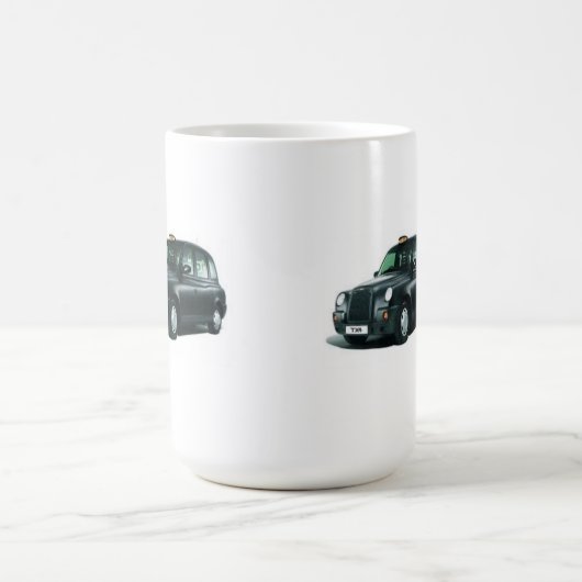 Taxi Hackney Carriage Mug (Centre)