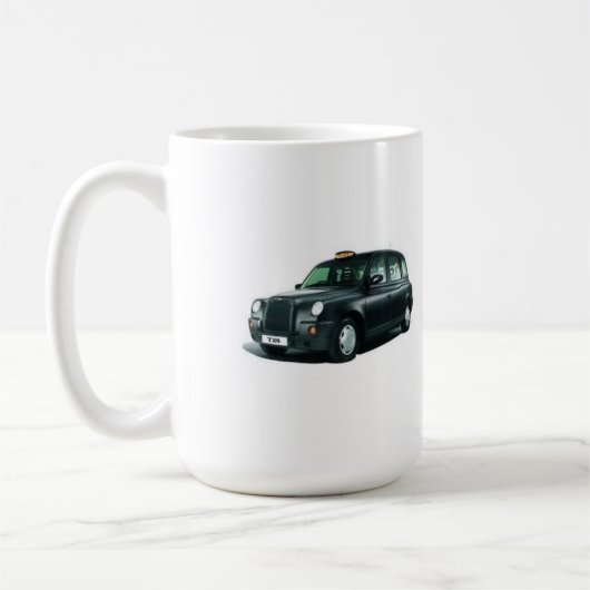 Taxi Hackney Carriage Mug (Gauche)