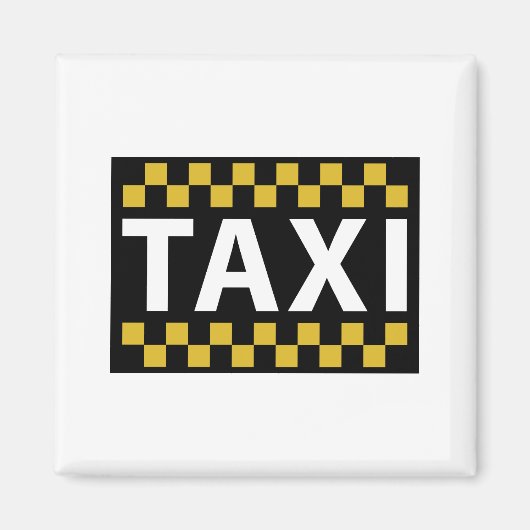 Taxi Magneet (Voorkant)