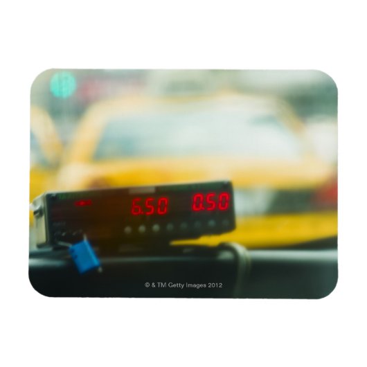 Taxi Meter Magneet (Horizontaal)