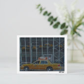 Taxi NYC - Carte postale (Debout devant)