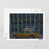 Taxi NYC - Carte postale (Devant / Derrière)