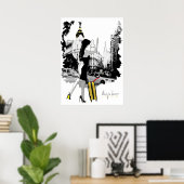 Taxi! Poster (Thuiskantoor)