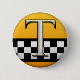 TAXI RONDE BUTTON 5,7 CM