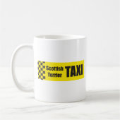Taxi Scottish Terrier Koffiemok (Links)