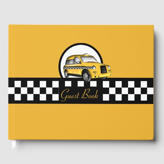 Taxi Service Gastenboek (Voorkant)