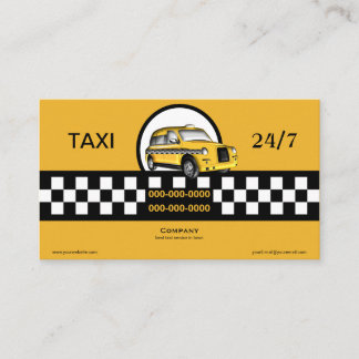 Taxi Service Visitekaartje