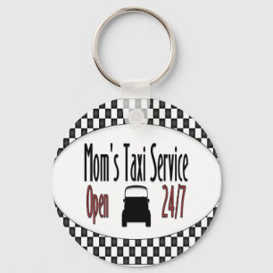 Taxi Service voor mam Sleutelhanger