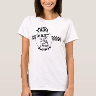 Taxi Service voor mam T-shirt
