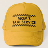 Taxi Service voor mam Trucker Pet (Voorkant)