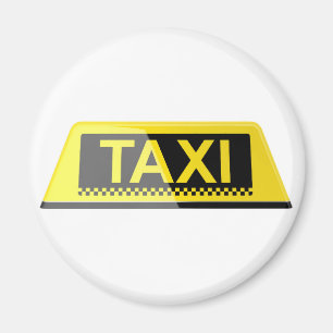 Taxi-teken Magneet