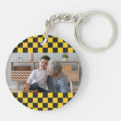 taxi van Nonno | Grappige grootvader bijnaam foto Sleutelhanger (Achterkant)