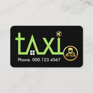 Taxi Vervoersroute Richting Visitekaartje