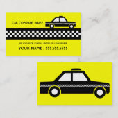 taxi visitekaartje (Voorkant / Achterkant)
