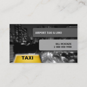 Taxi Visitekaartje Cab 2