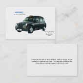 Taxi visitekaartjes (Voorkant / Achterkant)