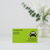 Taxi-Visitekaartjes Visitekaartje (Staand voorkant)
