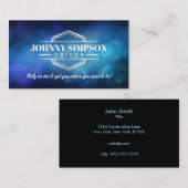 Taxi-Visitekaartjes voor bestuurders Visitekaartje (Voorkant / Achterkant)