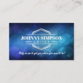 Taxi-Visitekaartjes voor bestuurders Visitekaartje (Voorkant)