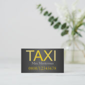 TAXI Visitenkarten Visitekaartje (Staand voorkant)