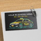 Taxichauffeur Chauffeur Modern Visitekaartje