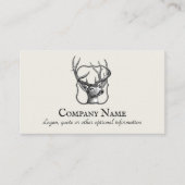 Taxidermie, Deer Hunter Visitekaartje (Voorkant)