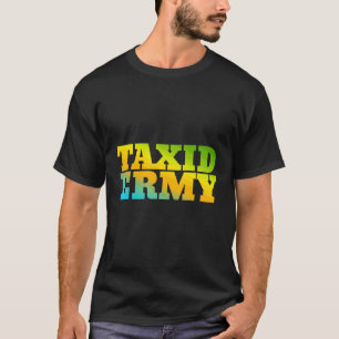 Taxidermie ontworpen met Natuur kleuren T-shirt