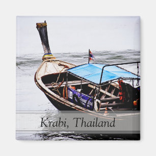 Taxis de l'eau : Krabi, aimant de la Thaïlande