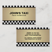 Taxi's - Visitekaartjes (Voorkant / Achterkant)