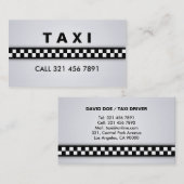 Taxi's - Visitekaartjes (Voorkant / Achterkant)