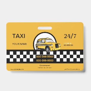 Taxiservice Badge