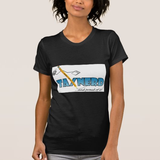 TaxNerd Dames Basic T-Shirt (Voorkant)