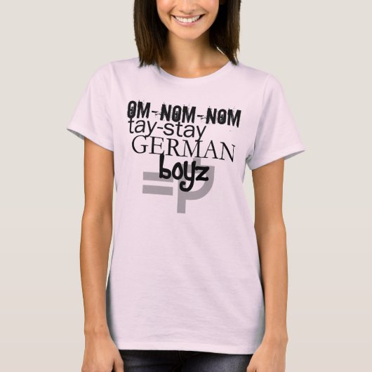 Tay-Blijf Duitsers T-Shirt (Voorkant)