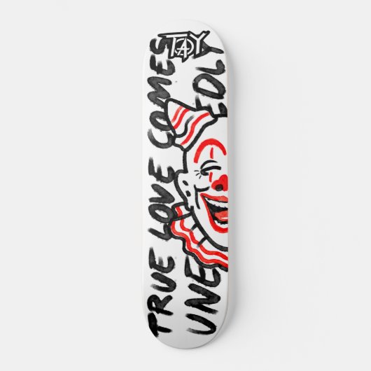 Taydam mâle Clown skateboard (Recto)