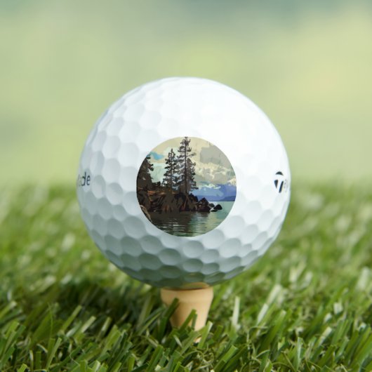 Taylor a fabriqué des balles de golf TP5 (T-shirt Insitu)